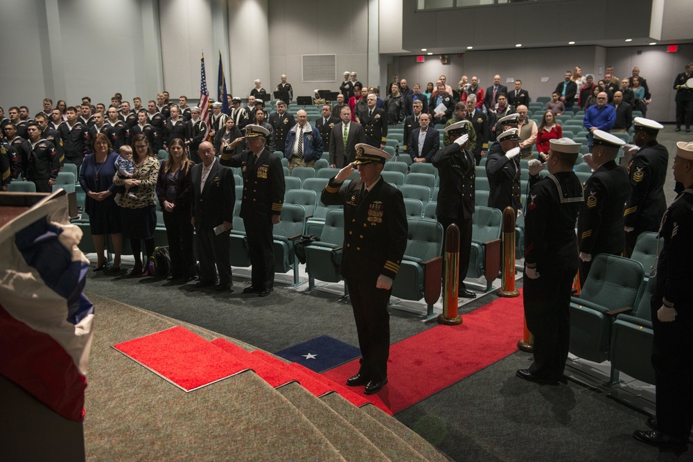 Decommissioning ceremony February 27 2017