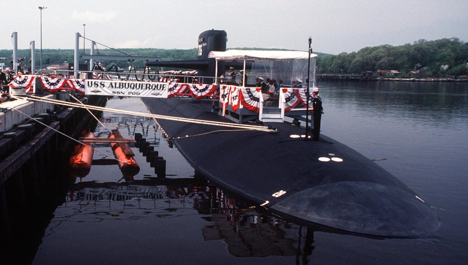 Commissioning ceremony May 1983